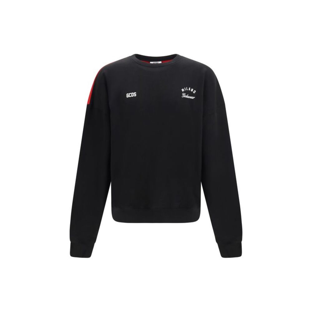 Gcds Men Crewneck Sweatshirt With Back Logo